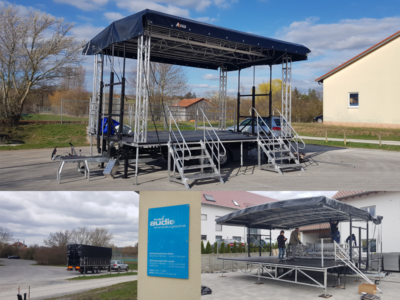 Einweisung einer AL Stage S24 und Al Stage R48