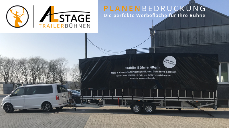 Bedruckung der Plane