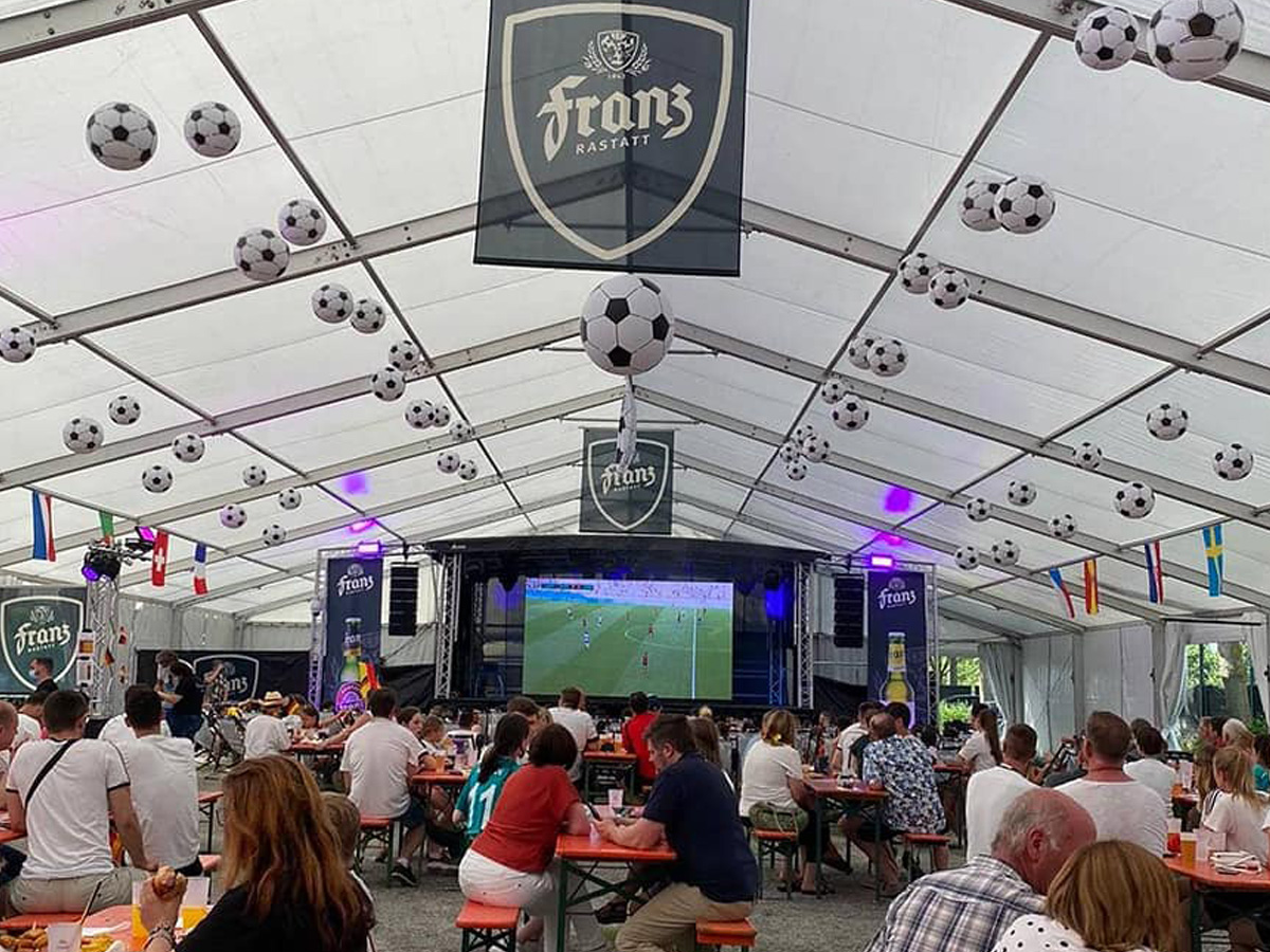 AL Stage R48 - Public Viewing im Festzelt