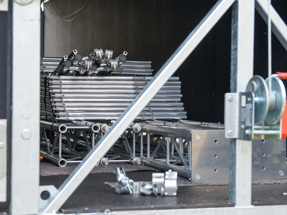 Zubehör von Trailerbühne