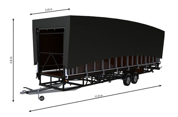 Trailerbühne AL Stage R80