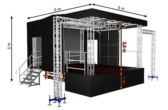 Trailerbühne AL Stage S30
