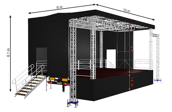 Trailerbühne AL Stage S60