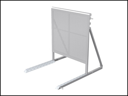 Bühnengitter mit Kabelkanal