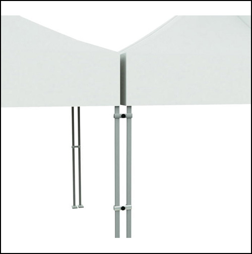 Seitenwand für Faltzelt mit Tür