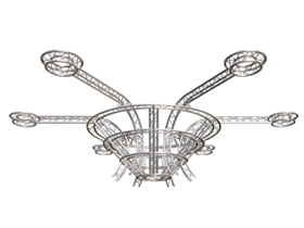 Traversenkonstruktion Sonderbau