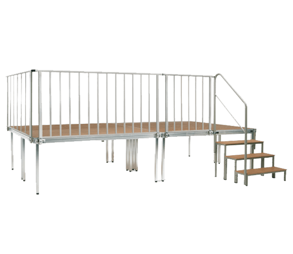 Bühnenelemente, Komplettbühnen und Podestzbehör