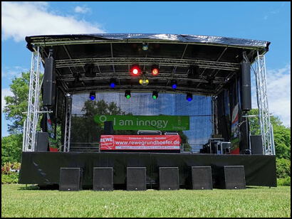 Rundbogenbühne AL Stage R48