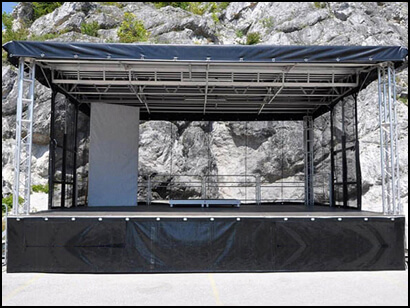 Pultdachbühne AL Stage S48