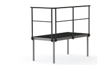 Geländer für Komplettbühnen und Treppen