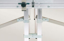 Verbindungsklammern für Steckfüsse